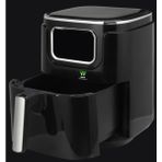 5l Siyah Akıllı Airfryer, Yağsız Fritöz, Sağlıklı ve Lezzetli Pişirme - Ahşap