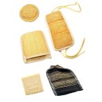 5`Li Banyo Hamam Kese Seti Doğal Kabak Lifi Yüz + Vücud + Sırt + Sabun + Kese // Set10