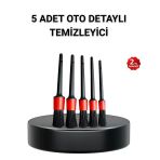 5’Li Detay Temizlik Fırçası Seti Araç İç Dış Jant Motor Çok Amaçlı Mir80231224