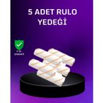 5’li Mini Rulo Boya Seti Duvar Tavan Emülsiyon Uygulama FRTKGT25DYMUCZZZRULOFIRÇA5Lİ-1