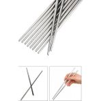 5'li Paslanmaz Çelik Metal Chopstick