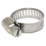 5'li Paslanmaz Krom Hortum Kelepçesi. Seri 16-27 Mm