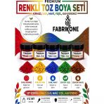 5'Li Set Premium Parafin Soya Wax Toz Mum Boyası Hobi Seti - 5 Cc (Kırmızı, Sarı, Mavi, Yeşil, Kahverengi) Bkfab5ksrmykh5g