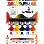 5'Li Set Premium Parafin Soya Wax Toz Mum Boyası Hobi Seti - 5 Cc (Kırmızı, Sarı, Siyah, Mavi, Turuncu) Bkfab5ksrsmt5g