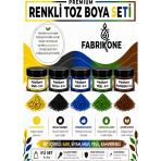 5'Li Set Premium Parafin Soya Wax Toz Mum Boyası Hobi Seti - 5 Cc (Sarı, Siyah, Mavi, Yeşil, Kahverengi) Bkfab5srsmykh5g