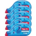 5'li tasarruf paketi Tippex 7500 Pocket Mouse düzeltme rulosu
