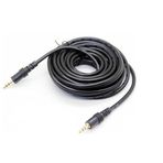 5m Metre Aux Ses Kablosu Stereo Erkek Erkek 3.5 Mm Steryo Kablo