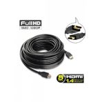 5M Metre Hdmi - Hdmi Kablo Altın Uçlu 3D V1.4B Full Hd