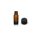 5Ml Kahverengi Şişe Düz Kapaklı, 20 Adet, Cam Şişe, Esans Şişesi, Yağ Şişesi, Kozmetik Şişesi