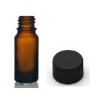 5ml Kahverengi Şişe Düz Kapaklı, 30 Adet, Cam Şişe, Esans Şişesi, Yağ Şişesi, Kozmetik Şişesi Kahverengi