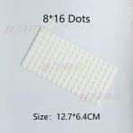 5pcs Diy Taban Ince Plaka 8X16 Noktalar Moc Yapı Taşları Taban Plakaları Taban Plakaları Küçük Parçacıklar Tuğlalara Uyuyor Yaratıcı Aydınlatma Çocuk Oyuncak: Mix Rengi 5pcs/boyut: 8X16 Noktaları (Yurt Dışından) - Parçalı Set