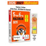 5'ten 6'ya Hazırlık Seti 2026 Yaz Tatili 2027 6. Sınıf Konu Tonguç Not Kağıdı ONIKI56SETTK
