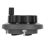 5V 80mm 6pin CNC Pulser Siyah El Çarkı 100ppr Manuel Darbe Jeneratör Kodlayıcı Pulser El Çarkı CNC Handwheel Entegral Voltaj