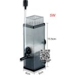 5W Siyah Stil Abd Fiş Adaptörü Balık Tankı Protein Skimmer Akvaryum Yüzey Skimmer Yiyecek Yağ Filmi Filtre Su Akışını Düzenleyici Tuzlu Deniz Tatlı Su Hava Oksijen (Yurt Dışından) - akvaryum filtreleme
