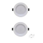 5W Smd Led Plastik Spot Beyaz Amber Işık 2 Adet