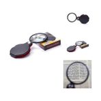 5x 60MM Cam Optik Lens,katlabilir,deri Kaplamalı Cep BÜYÜTEÇXX1051 - Ölçü - Tipi