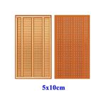 5x10cm Pertinaks Delikli Plaket Tek Yüzlü Pcb Proto Prototip