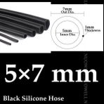 5X7MM Tarzı 5 Milyon 1~6mm Siyah Silikon Boru Esnek Akvaryum Hava Pompası Yumuşak Kauçuk Hortum Isıya Dayanıklı Yüksek Basınçlı Havalandırma Borusu (Yurt Dışından) - Sıhhi Tesisat Araçları