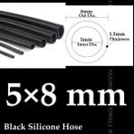 5X8MM Tarzı 5 Milyon 1~6mm Siyah Silikon Boru Esnek Akvaryum Hava Pompası Yumuşak Kauçuk Hortum Isıya Dayanıklı Yüksek Basınçlı Havalandırma Borusu (Yurt Dışından) - Sıhhi Tesisat Araçları