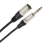 6.3 Mm Erkek- Xlr Erkek Stereo Trs Kablo 2 Metre