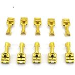 6.3mm Dişi Fiş Pirinç Terminal Kablo Ucu 10 Adet