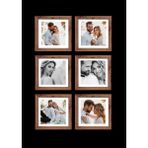6 Adet 20X20 Çerçeve - Mdf Çerçeve - Fotoğraf Çerçevesi - Kare Çerçeve - Ahşap