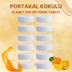 6 Adet 2X500gr - Portakal - Nem Alıcı Rutubet Giderici Yedek Tablet
