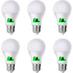6 Adet 9W LED Ampul A+ 6500K Soğuk Beyaz Işık Lamba Aydınlatma ASA-12082 Enerji Tasarruflu Uzun Ömürlü E27