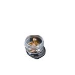 6 Adet Beyaz Kapaklı Mika 10 ml Krem Kavanozu Küçük 4 cm Mini Seyahat Takı Kavanoz