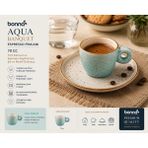 6 Adet Bonna Aqua Banquet Espresso Fincanı 70 Cc