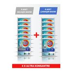 6 ADET BULAŞIK + 6 ADET ÇAMAŞIR MAKİNESİ TEMZİLEYİCİSİ VE BAKIM TOZU (4X ULTRA KONSANTRE)