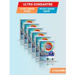 6 ADET BULAŞIK MAKİNESİ MAKİNESİ TEMZİLEYİCİSİ VE BAKIM TOZU (4 ETKİLİ ULTRA KONSANTRE)