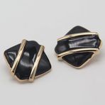 6 adet büyük kadın ceket altın Metal kare düğmeler giysi takım elbise Blazer Retro dekoratif el yapımı DIY el sanatları dikiş aksesuarları (Color : Black, Size : 18mm 6pcs)