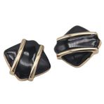 6 adet büyük kadın ceket altın Metal kare düğmeler giysi takım elbise Blazer Retro dekoratif el yapımı DIY el sanatları dikiş aksesuarları (Color : Black, Size : 27mm 6pcs)