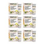 6 Adet C Vitamini, Çinko, Propolis 20 Efervesan Tablet