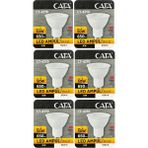(6 Adet) Cata 9W (50W) Beyaz Işık (6500K) Dim Edilebilir Gu10 Duylu Led Spot Ampul