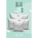 6 Adet Diamant Plus Kare Kırlent Yıkanabilir Antialerjik Silikon Elyaf Yastık 40X40cm 400 Gr