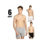 6 Adet Erkek Penye Boxer