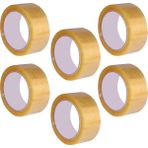 6 Adet Hotmelt Koli Bandı 45 x 100 Metre Şeffaf - 45X100