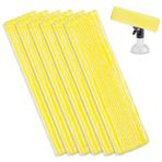 6 adet Kärcher pencere süpürgesi için yedek ped, Kärcher pencere temizleyici aksesuarı, yedek parçalar, yedek mikrofiber silecek kılıfı, pencere süpürgesi aksesuar pedleri, Karcher WV2 WV5 WV6 Plus