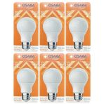 (6 Adet) Osaka 10W (75W) Beyaz Işık (6500K) E27 Duylu (Kalın Duy) Led Ampul