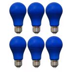 (6 Adet) Osaka 10W Mavi Işık E27 Duylu (Kalın Duy) Led Ampul