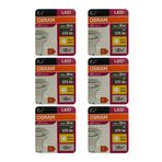(6 Adet) Osram 6.9W (80W) 2700K (Sarı Işık) Gu10 Duylu Led Spot Ampul