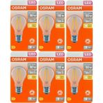 (6 Adet) Osram 6,5W (60W) 2700K (Sarı Işık) Dim Edilebilir E27 Duylu (Kalın Duy) Led Şeffaf Ampul