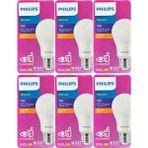 (6 adet) Philips 13W SARI IŞIK E27 DUYLU (Kalın Duy) LED Ampul - Sarı