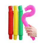 6 Adet Pop Tube Duyusal Oyuncak Fidget Zihinsel Eğitici