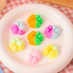 6 Adet Sevimli Mini Sukuşi Kedi Patisi Oyuncaklar, Mochi Squishy Yumuşak Kedi Pençesi, Stres Önleyici Oyuncaklar, Çocuklar ve Yetişkinler için Sıkmalı Oyuncaklar, Rahatlatıcı Oyuncaklar ve Kawaii