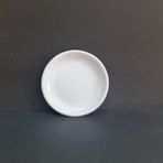6 Adet Standart Düz Melamin Tatlı & Yemek Servis Tabağı 15 cm - Beyaz