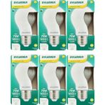 (6 Adet) Sylvania 9W (75W) 2700K (Sarı Işık) Dim Edilebilir E27 Duylu (Kalın Duy) Soft Led Ampul