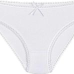 6 Adet Yıldız Bayan Modal Dantelli Bikini Külot Beyaz 3900
